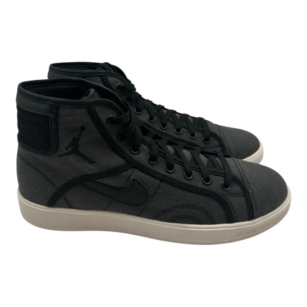 Air Jordan Sky High OG Shoes Mens 10.5 Black Sail Grey White Sneakers 819953-011